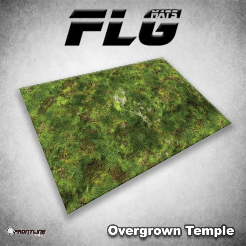 overgrown temple yoga mat flg mats for zen practice