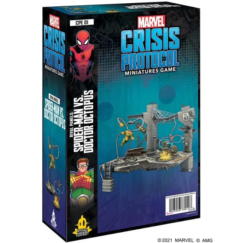 spider man vs doctor octopus marvel crisis protocol rival panels