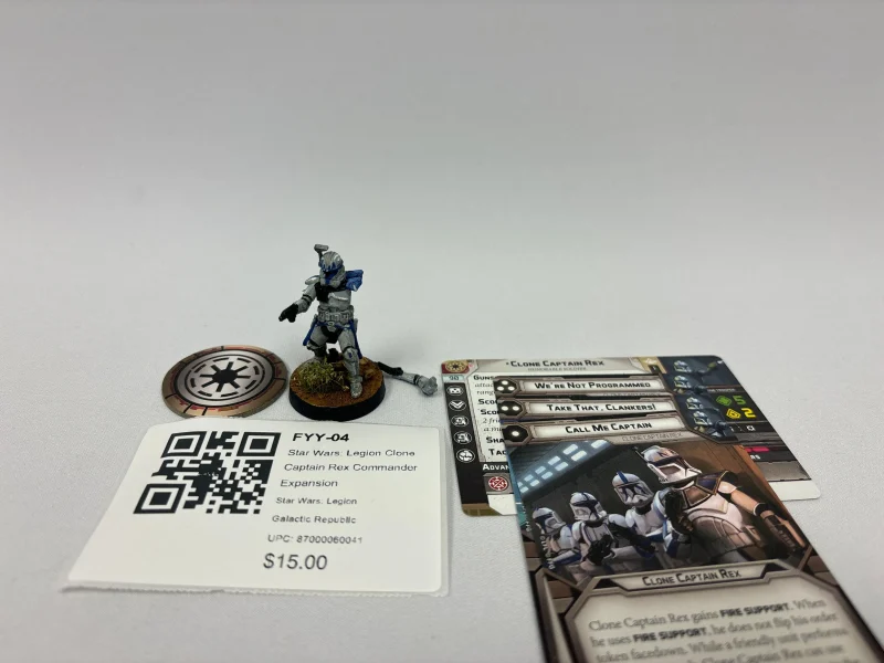 star wars legion clone captain rex commander expansion scaled