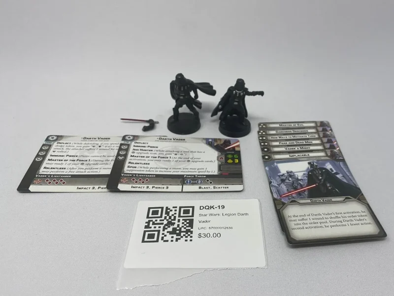 star wars legion darth vader dqk 19 action figure