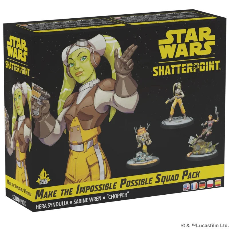 star wars shatterpoint squad pack unleash impossible strategies