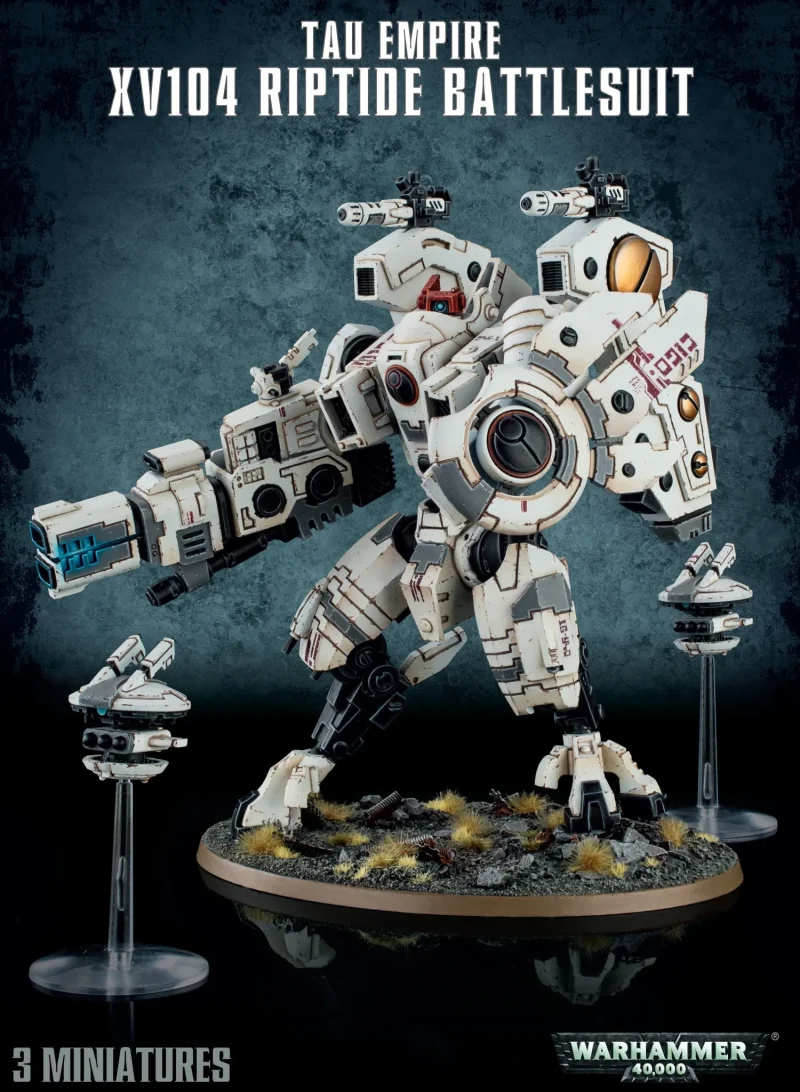 tau empire xv104 riptide battlesuit exclusive edition