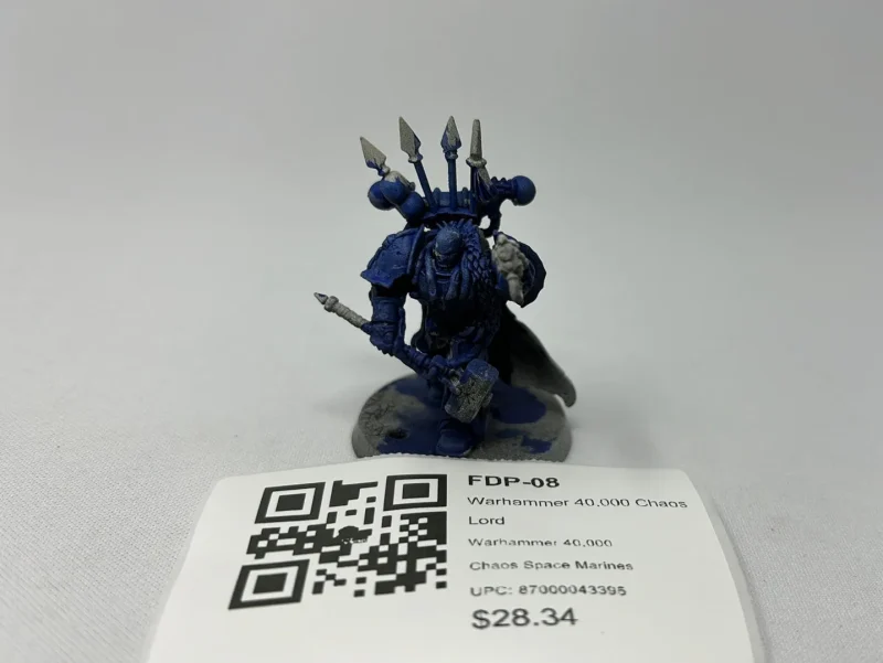 warhammer 40 000 chaos lord fdp 08 model kit