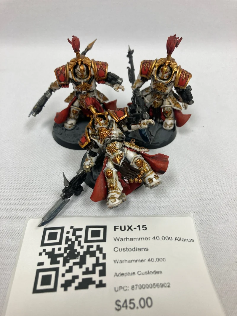 warhammer 40k allarus custodians fux 15 model kit scaled