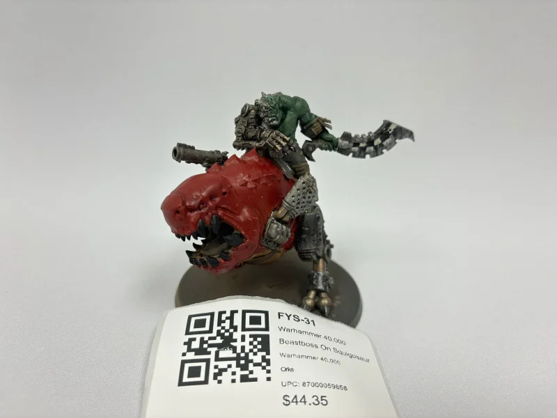 warhammer 40k beastboss on squigosaur fys 31 scaled