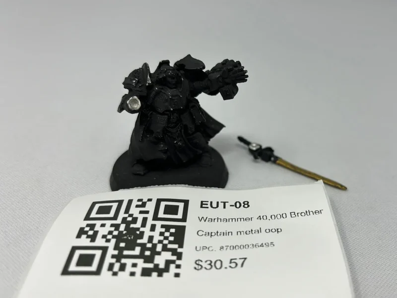 warhammer 40k captain eut 08 metal model limited edition