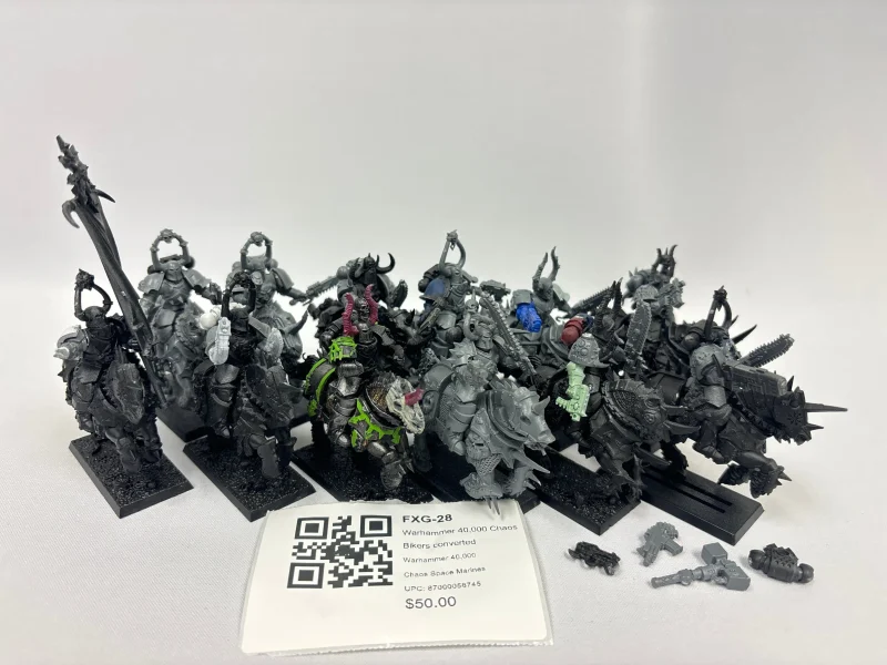 warhammer 40k chaos bikers fxg 28 conversion kit scaled