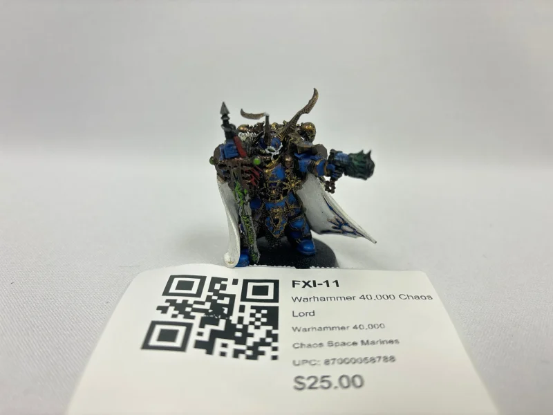 warhammer 40k chaos lord fxi 11 exclusive figure scaled