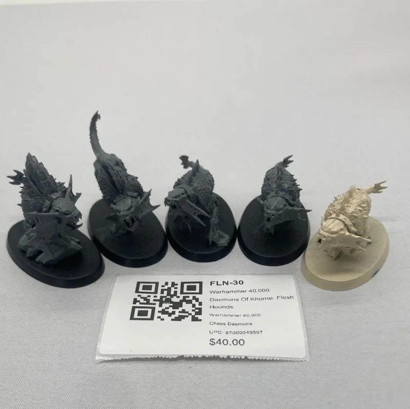 warhammer 40k daemons of khorne flesh hounds fln 30