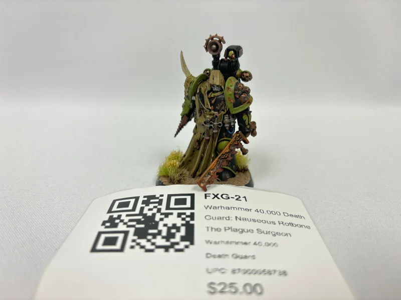 warhammer 40k death guard plague surgeon model nauseous rotbone fxg 21 scaled