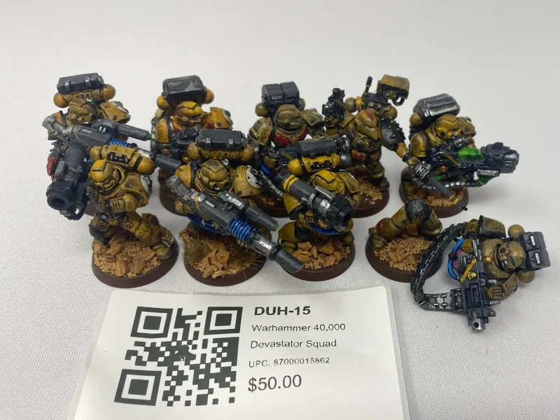 warhammer 40k devastator squad duh 15 premium edition