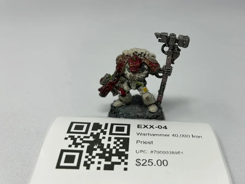 warhammer 40k iron priest exx 04 model kit