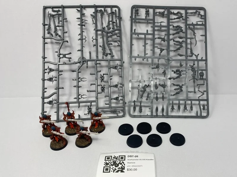 warhammer 40k kabalite warriors dst 26 set