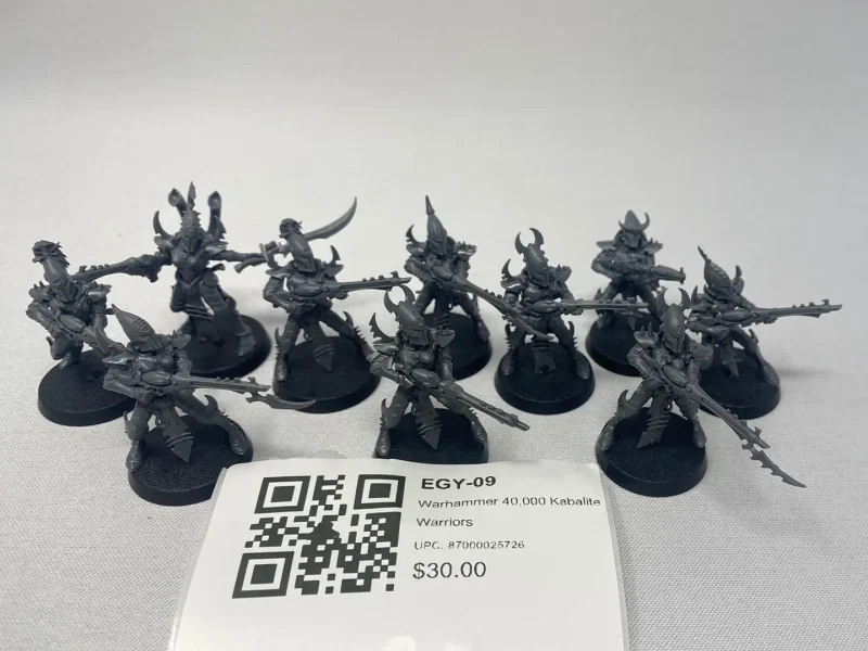 warhammer 40k kabalite warriors egy 09 set