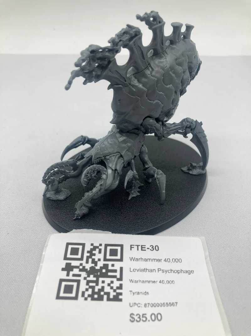 warhammer 40k leviathan psychophage fte 30 model kit scaled