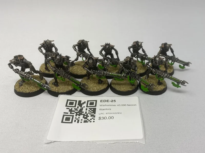 warhammer 40k necron warriors ede 25 set