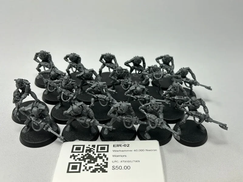 warhammer 40k necron warriors eir 02 set