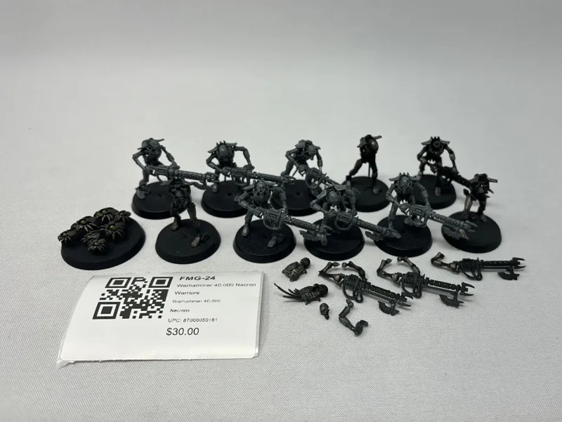 warhammer 40k necron warriors fmg 24 set