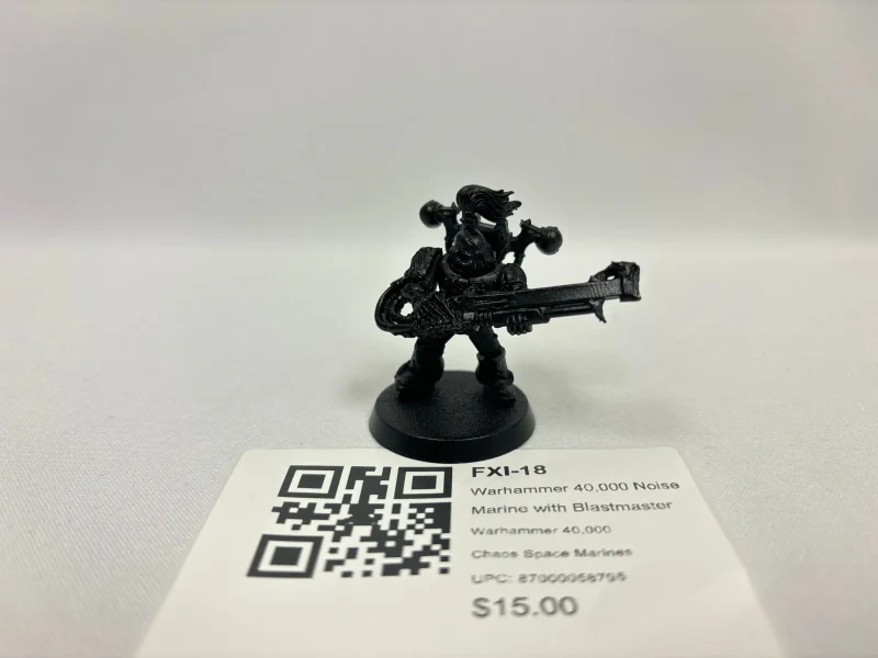 warhammer 40k noise marine with blastmaster fxi 18 scaled