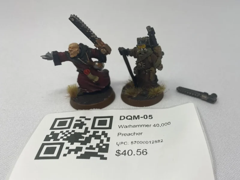 warhammer 40k preacher dqm 05 figure