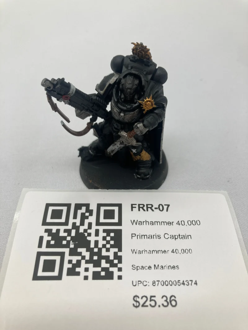 warhammer 40k primaris captain frr 07 exclusive edition scaled