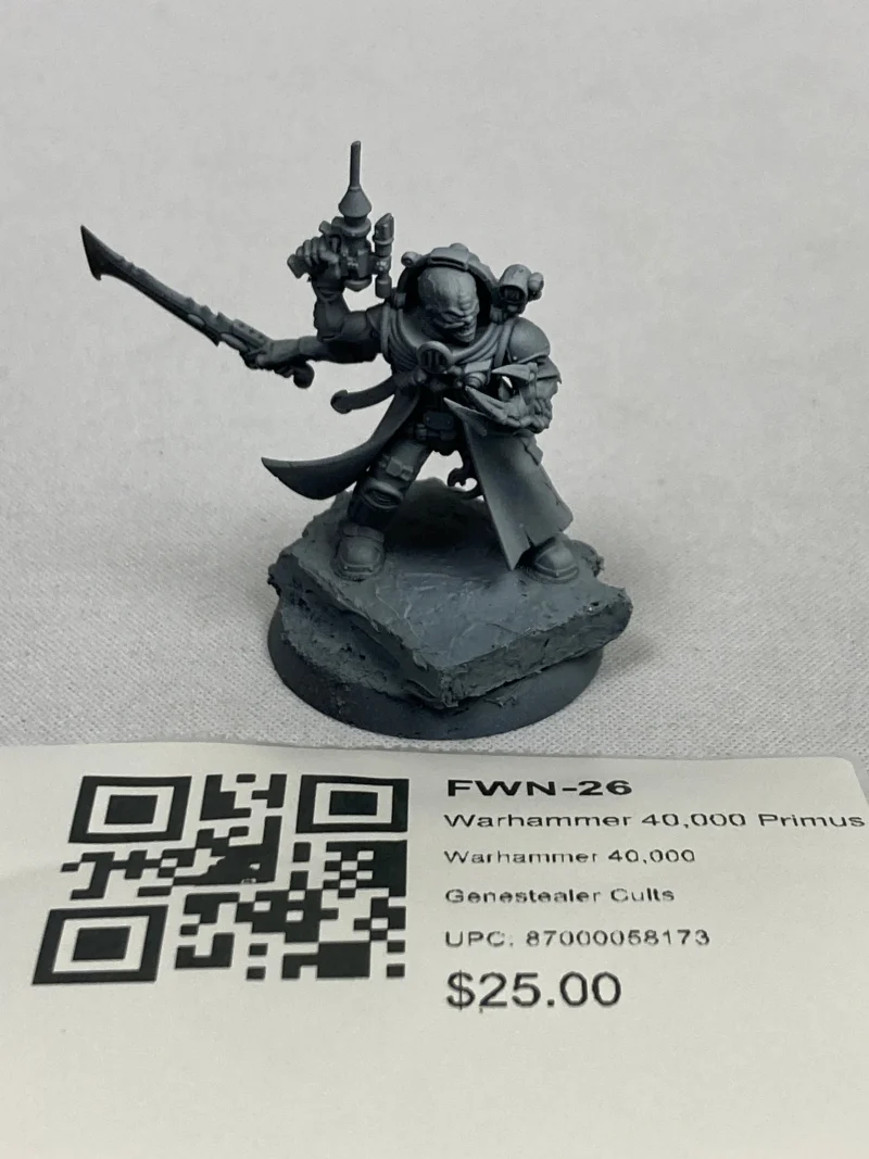 warhammer 40k primaris fwn 26 battle ready model scaled