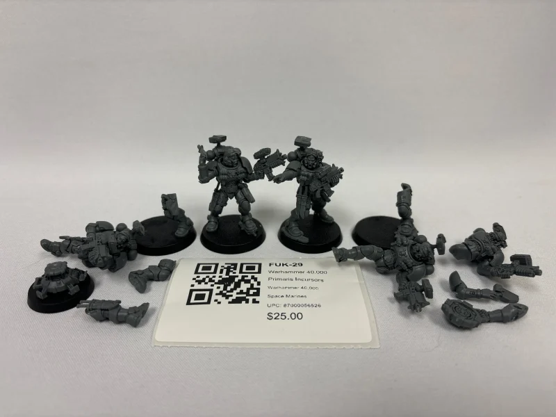 warhammer 40k primaris incursors fuk 29 model kit scaled