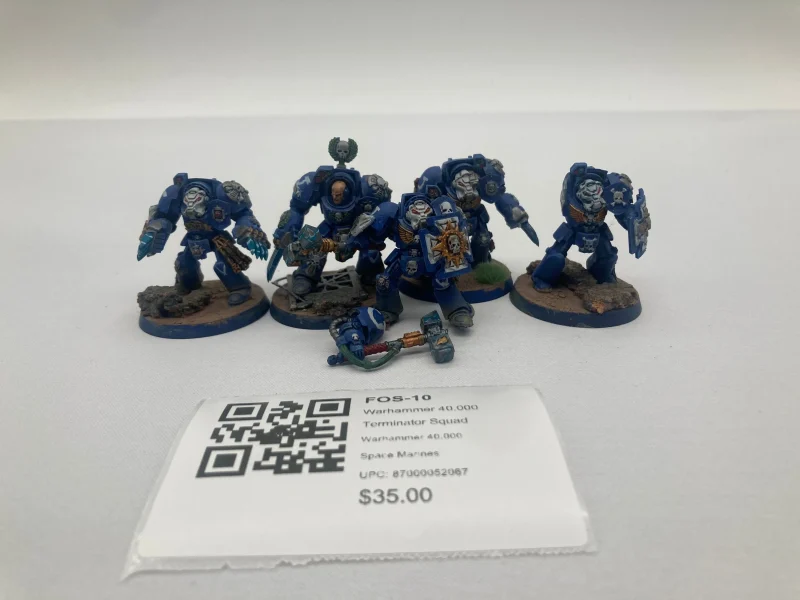 warhammer 40k terminator squad model kit fos 10 scaled