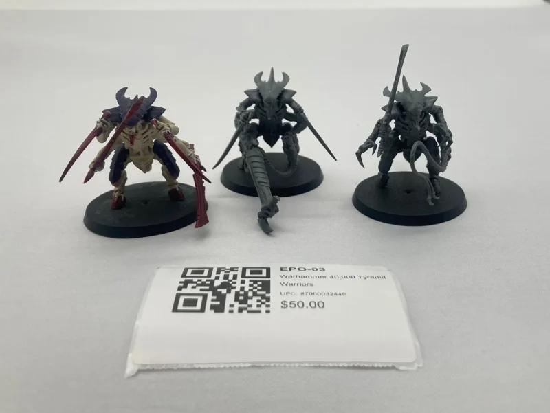 warhammer 40k tyranid warriors epo 03 model kit