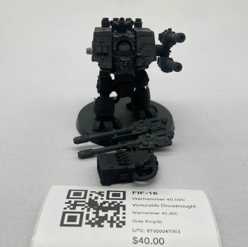 warhammer 40k venerable dreadnought fif 16 model