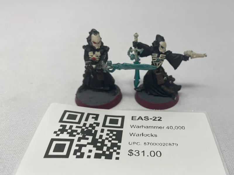 warhammer 40k warlocks eas 22 miniature set