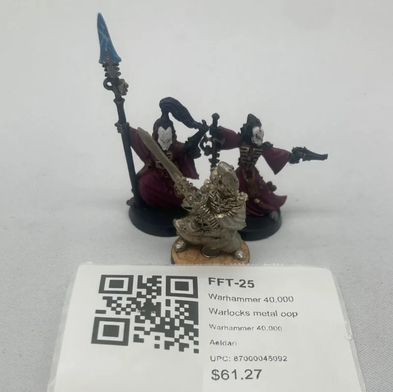 warhammer 40k warlocks metal figure fft 25