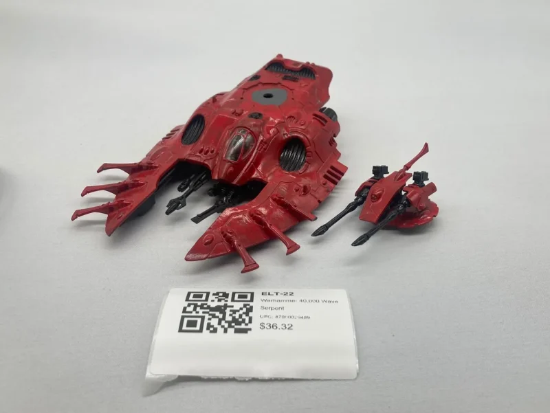 warhammer 40k wave serpent elt 22 model