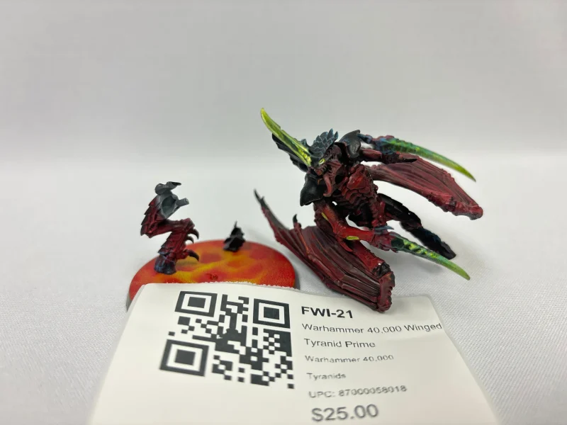 warhammer 40k winged tyranid prime fwi 21 model kit scaled