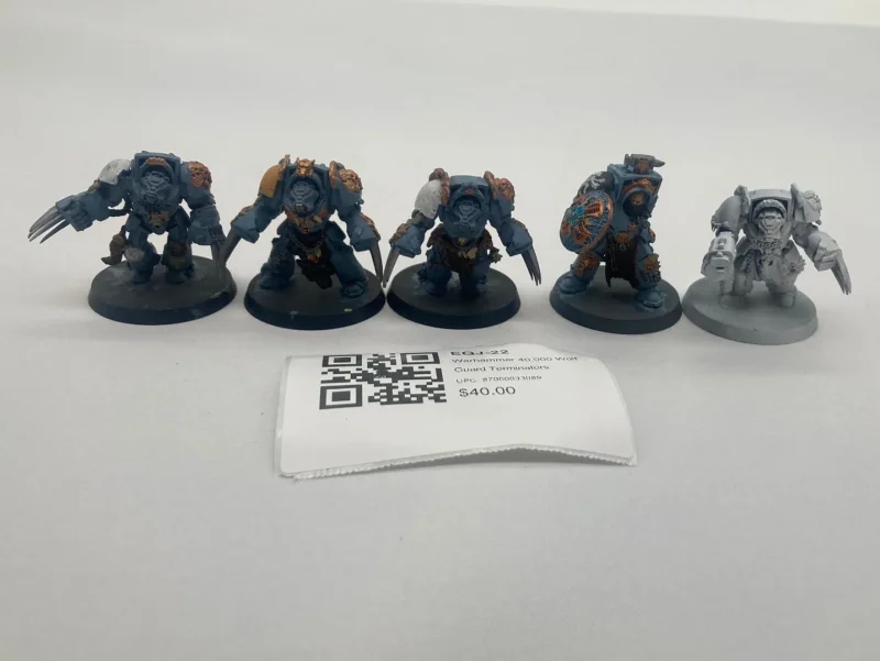 warhammer 40k wolf guard terminators eqj 22 model kit