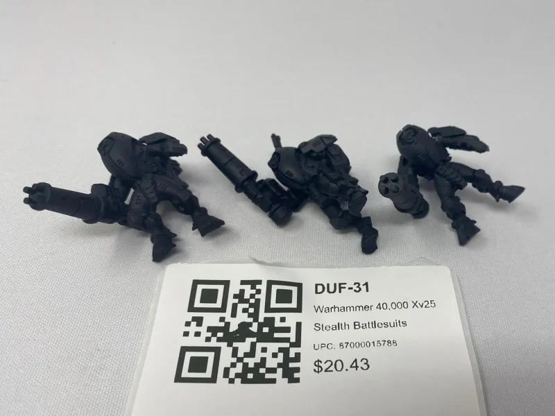 warhammer 40k xv25 duf 31 stealth battlesuits